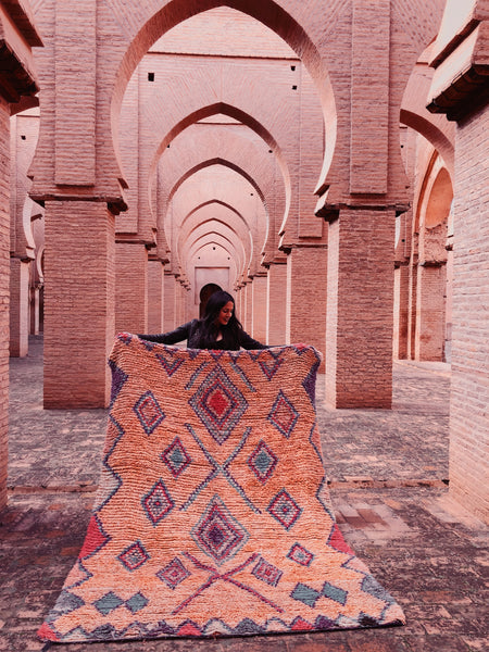 moroccan berber rug azahar
