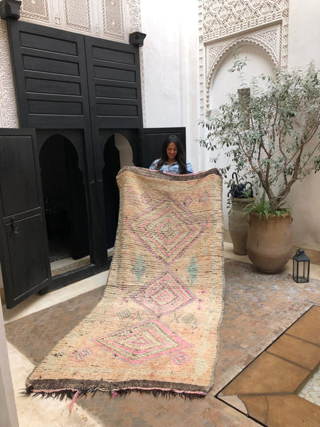 moroccan berber rug rose s'il vous plait PRE-SALE