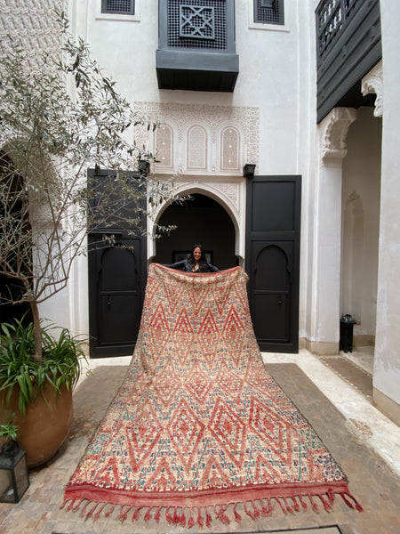 pre-sale moroccan berber rug Rouge